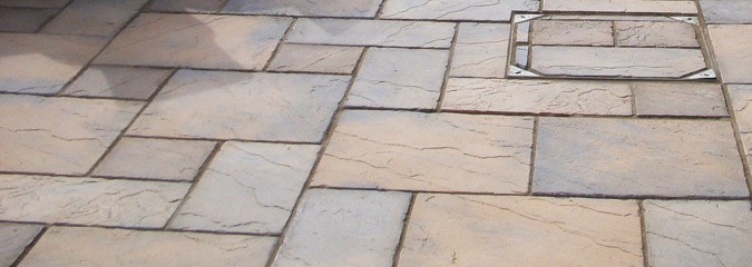 Garden paving